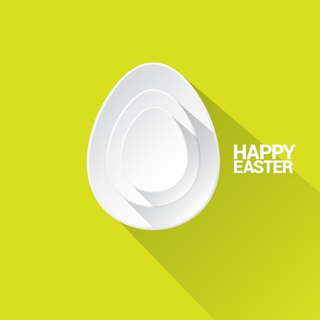 appy Easter background and egg.のイラスト素材