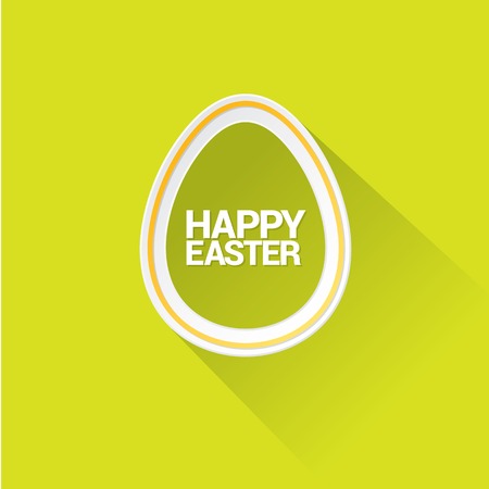 appy Easter background and egg.のイラスト素材