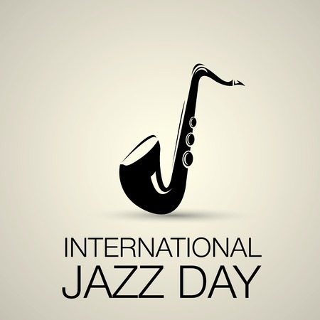 International jazz day vectorのイラスト素材