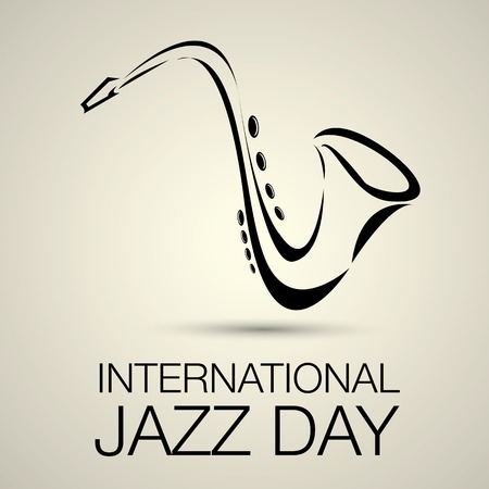 International jazz day vectorのイラスト素材