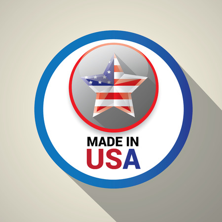 Made in USA Icon - Vectorのイラスト素材