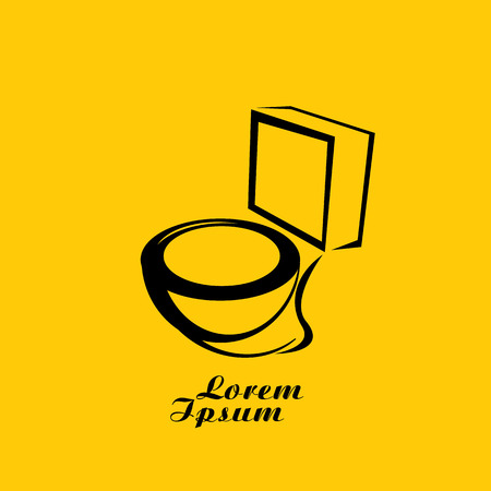 vector Toilet symbol. toilet signのイラスト素材