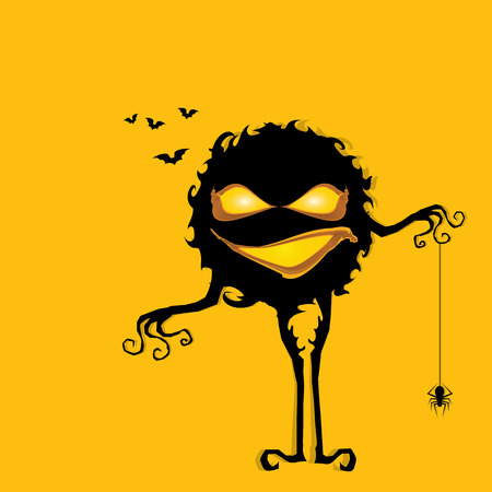 frightening monster. nightmares conceptのイラスト素材