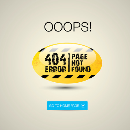 Creative page not found, 404 errorのイラスト素材