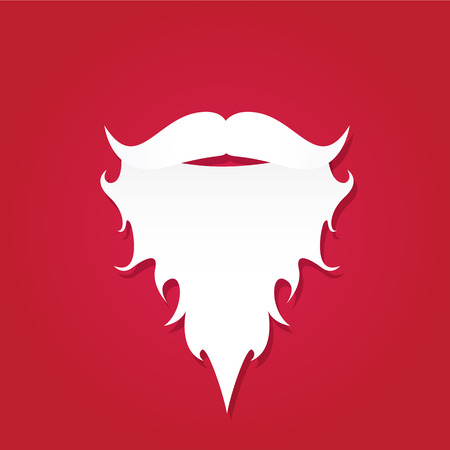 Christmas hipster poster for party or greeting card. Vector illustration. Santa Hipster Claus. vector merry christmas art designのイラスト素材