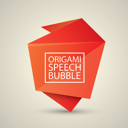 Abstract glossy red speech bubble. Vector abstract red background. vector red sale bannerのイラスト素材