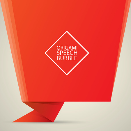 Abstract glossy red speech bubble. Vector abstract red background. vector red sale bannerのイラスト素材