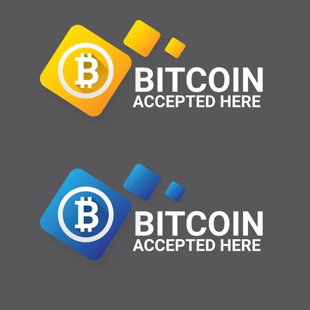 vector Bitcoin symbol. bitcoin iconのイラスト素材