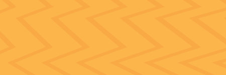 Abstract orange banner flat geometric style. Orange wavy halloween or summer kids horizontal banner,...