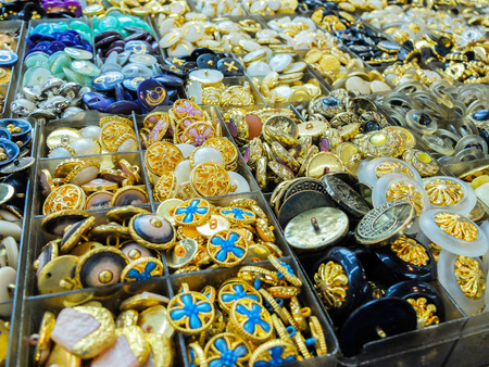 fashion buttons for sewing and clothing works in the boxes
