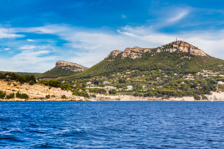 View Of Cap Canaille-The Highest Sea Cliff In France, Cassis