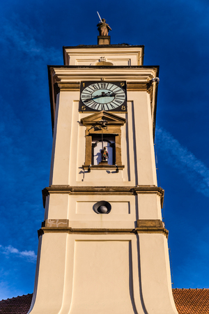 Tower Of Town Hall - Uhersky Brod, Czech Republic, Europe