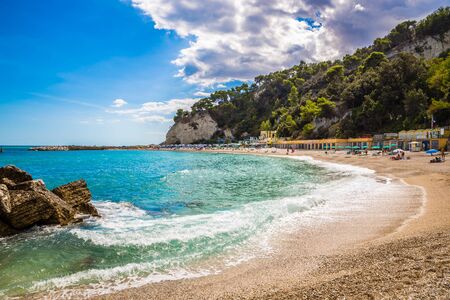 Urbani Beach - Sirolo, Ancona, Marche, Italy, Europeの写真素材
