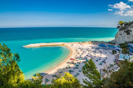 Urbani Beach - Sirolo, Ancona, Marche, Italy, Europeの写真素材