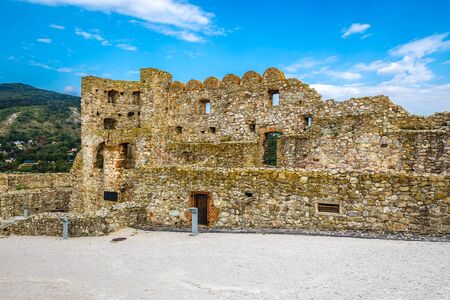 The Ruins Of Devin Castle - Bratislava, Slovakia, Europeの写真素材