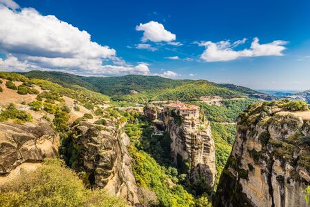 The Monastery of Varlaam - Meteora, Greece, Europeの写真素材
