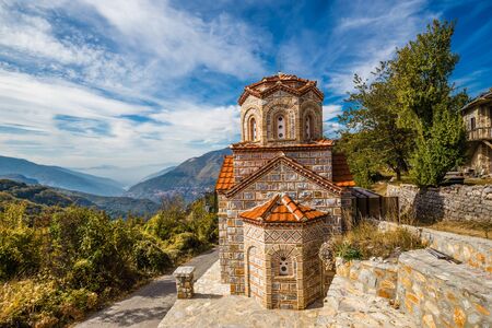 Small Orthodox Church In Galichnik - Mavrovo National Park, Mavrovo and Rostusa Municipality, North Macedonia, Europeの写真素材