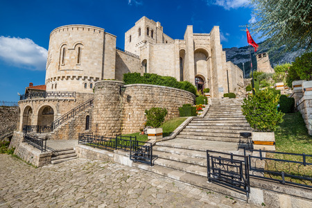 Kruje Castle - Kruje, Albania, Europeのeditorial素材