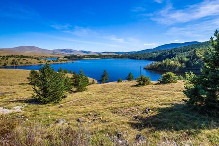View Of Lake Ribnica - Zlatibor, Serbia, Europeの写真素材