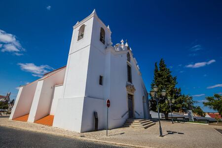 Nossa Senhora dos Remedios Church - Castro Verde, Portugal, Europeの写真素材