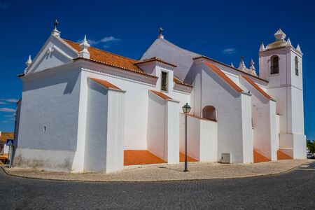 Nossa Senhora dos Remedios Church - Castro Verde, Portugal, Europeの写真素材