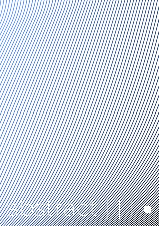 Minimalistic gradient lines abstract geometric  cover template . Abstract modern a4  mockup vectorのイラスト素材