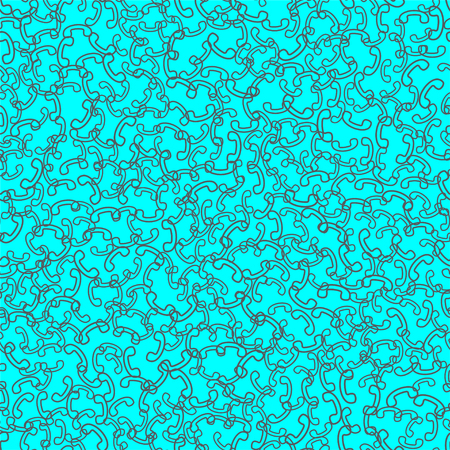 trendy colorful flat vector retro telephone handset seamless pattern. Vintage phone iconのイラスト素材