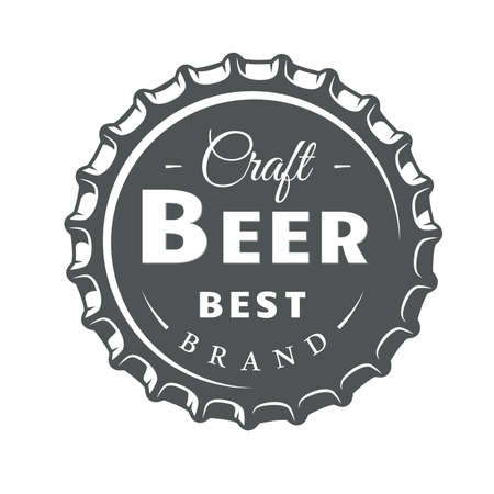 logos for a beer bar that sells beerのイラスト素材