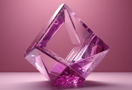 Fluid round abstract shape, futuristic modern banner design template, liquid glass stylized frame, 3d illustrationの素材