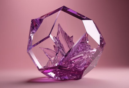 Fluid round abstract shape, futuristic modern banner design template, liquid glass stylized frame, 3d illustrationの素材