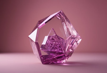 Fluid round abstract shape, futuristic modern banner design template, liquid glass stylized frame, 3d illustrationの素材