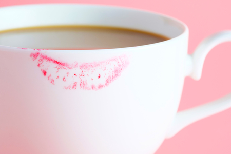 aroma, background, beverage, black, brown, cafe, caffeine, close, closeup, coffee, cup, drink, espresso, foam, fresh, hot, isolated, liquid, mug, object, plate, porcelain, small, view, whiteの写真素材