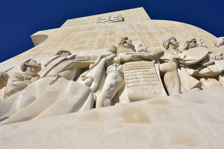 LISBON, PORTUGAL - JUNE 11, 2017: Monument to the Discoveries (Padrao dos Descobrimentos) at the...