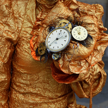 Venice, Italy - March 7, 2011: Detail of theのeditorial素材