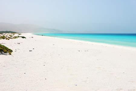 Beautiful Ras Shuab beach in Socotra. Yemenの写真素材