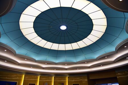Pyongyang, North Korea - May 1, 2019:  Interior of the Kaeson subway station in Pyongyang Metroのeditorial素材