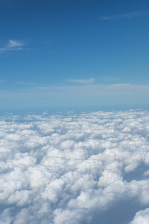 Stock Photo - Sky and Cloud view on the planeの写真素材