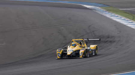 BURIRUM, THAILAND - JANUARY 10 : Denis Lian of Avelon Formula in Asian Le Mans Series - Race at Asian Le Mans Series - Round 3 Burirum on January 10, 2016 in Burirum, Thailand.のeditorial素材