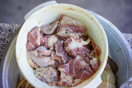 Stock Photo - marinated porkの写真素材