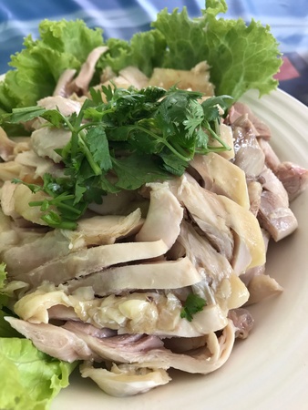 Chicken riceの素材