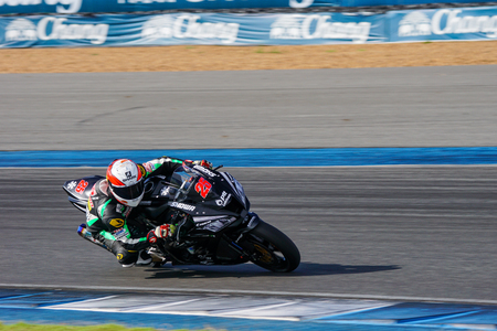 Burirum, Thailand - May,7,2017 : PTT BRIC Super Bike 2017, Thailandのeditorial素材