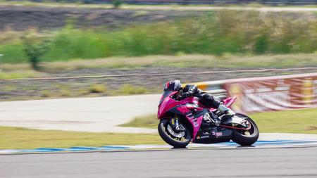 Burirum, Thailand - May,6,2017 : PTT BRIC Super Bike 2017, Thailand