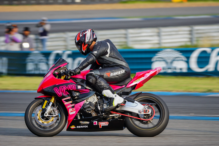 Burirum, Thailand - May,6,2017 : PTT BRIC Super Bike 2017, Thailandのeditorial素材