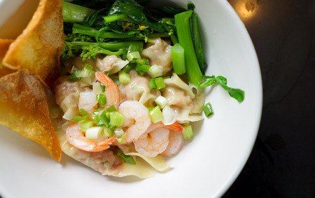 Dry Shrimp Dumplingsの写真素材