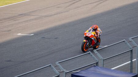 Buriram, Thailand - February 17, 2018 : MotoGP Buriram Test 2018, Thailandのeditorial素材