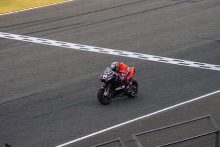 Buriram, Thailand - February, 17, 2018 : MotoGP Buriram Test 2018, Thailandのeditorial素材