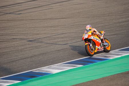 Buriram, Thailand - February, 17, 2018 : MotoGP Buriram Test 2018, Thailandのeditorial素材