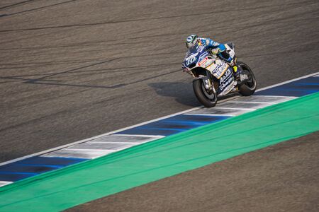 Buriram, Thailand - February, 17, 2018 : Moto2 Buriram Test 2018, Thailandのeditorial素材