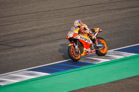 Buriram, Thailand - February, 17, 2018 : MotoGP Buriram Test 2018, Thailandのeditorial素材