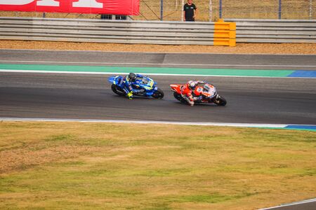 Buriram, Thailand - February, 17, 2018 : MotoGP Buriram Test 2018, Thailandのeditorial素材